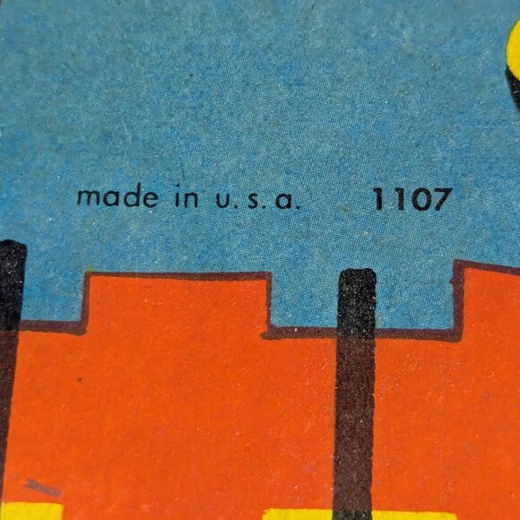 Vintage Pressman Toy Corp Ring-Toss Game #1107 Made in USA w/Original Box - Picture 5 of 16